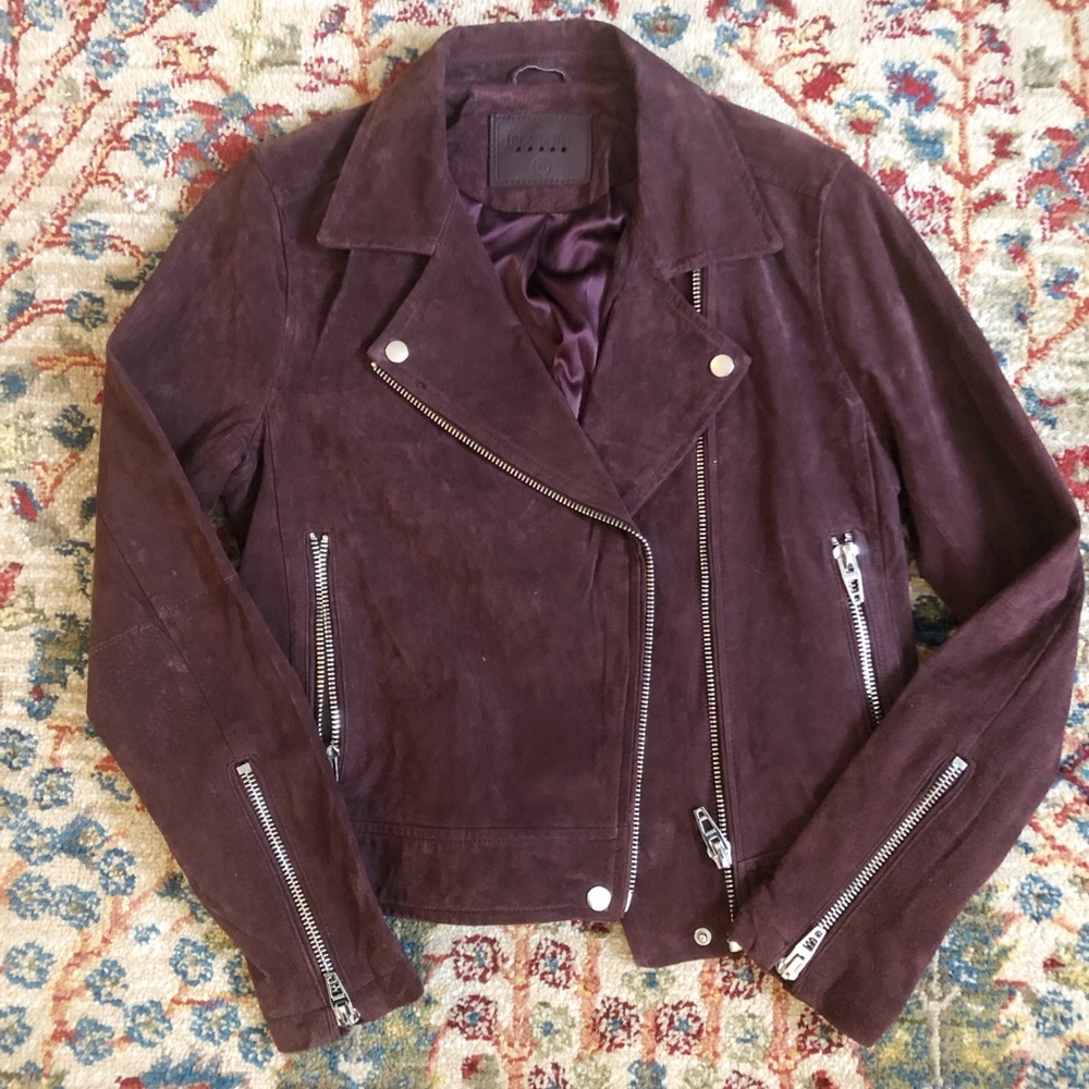 BlankNYC Moto Suede Jacket